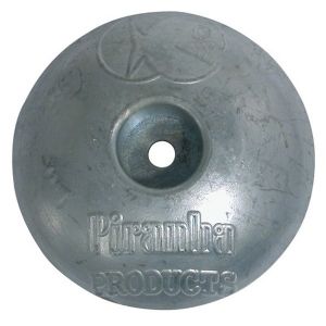 Piranha Anodes ZINC DISC ANODES 100mm 2.2kg (click for enlarged image)